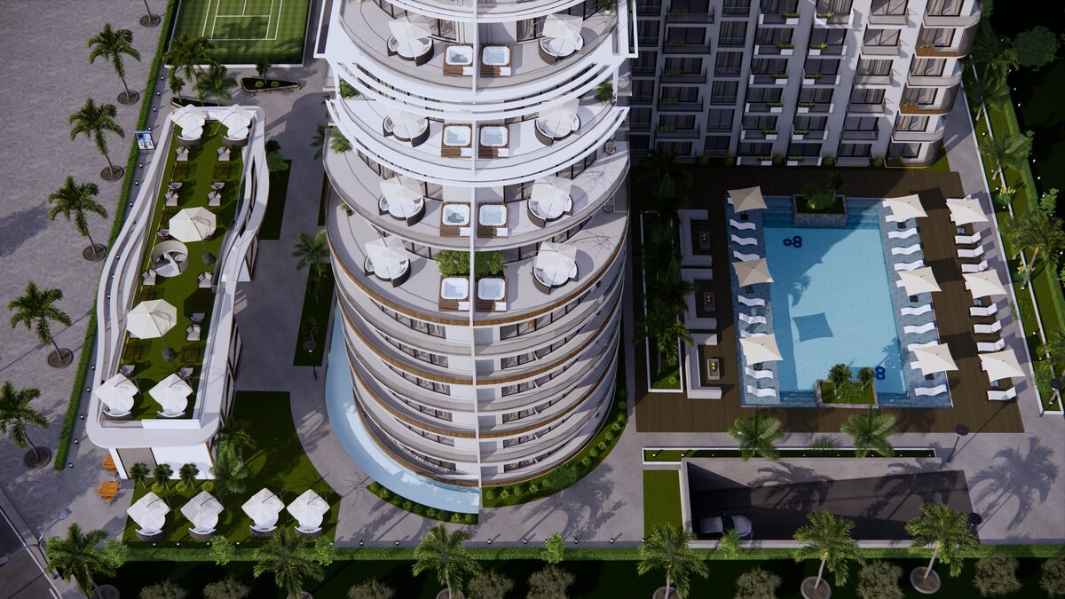 Квартира с 1 спальней, 47.9м² в Газиверен, Северный Кипр [ID: 0603-008]