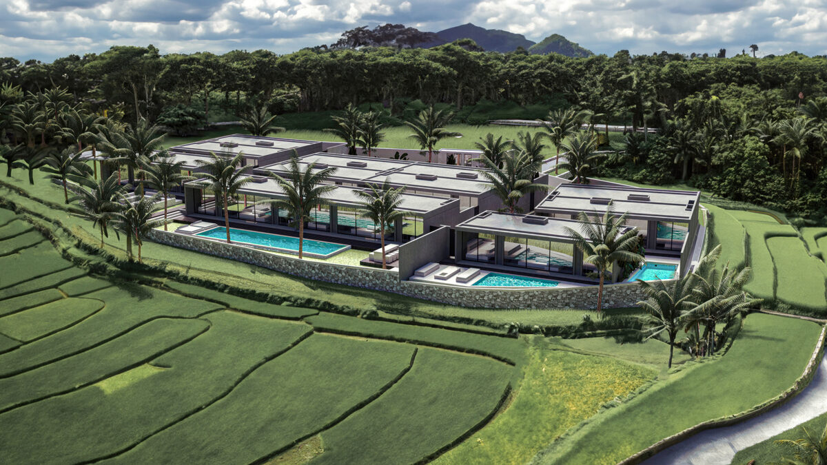 Willa z 2 sypialniami, 90.7m² w Wyspa Bali, Indonezja [ID: 0908-006]