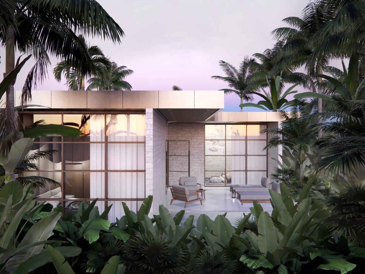 Willa z 1 sypialnią, 70m² w Wyspa Bali, Indonezja [ID: 0910-007]