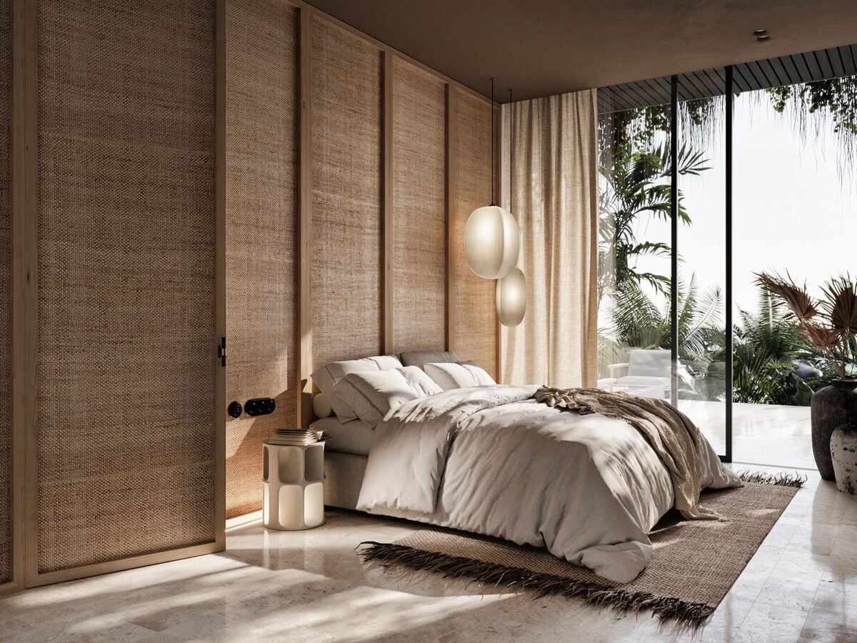 Willa z 1 sypialnią, 70m² w Wyspa Bali, Indonezja [ID: 0910-007]