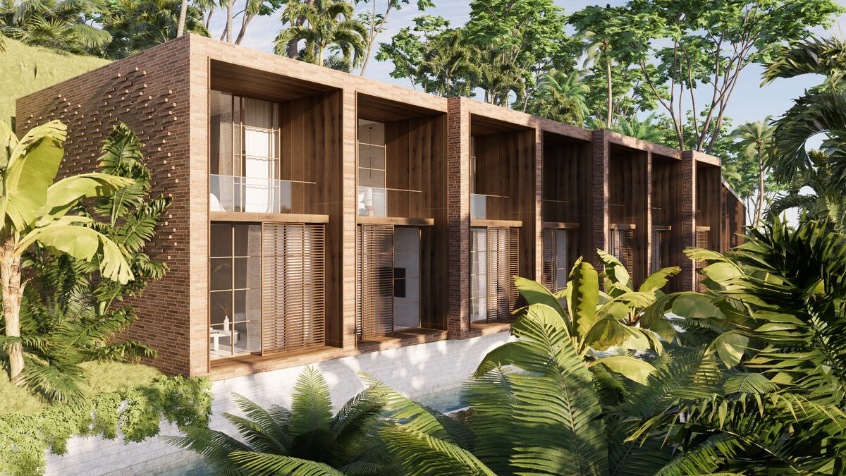 Willa z 1 sypialnią, 70m² w Wyspa Bali, Indonezja [ID: 0910-007]