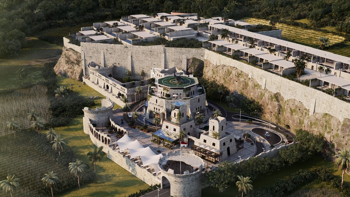 Willa z 1 sypialnią, 70m² w Wyspa Bali, Indonezja [ID: 0910-007]