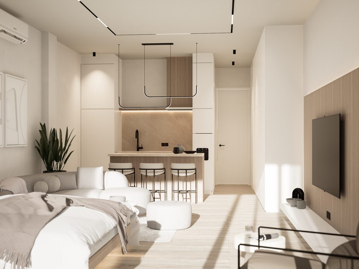 Apartament z 1 sypialnią, 34m² w Wyspa Bali, Indonezja [ID: 0913-003]