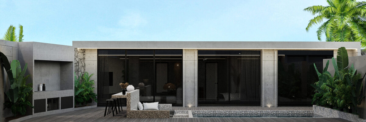 Willa z 2 sypialniami, 90.7m² w Wyspa Bali, Indonezja [ID: 0908-006]