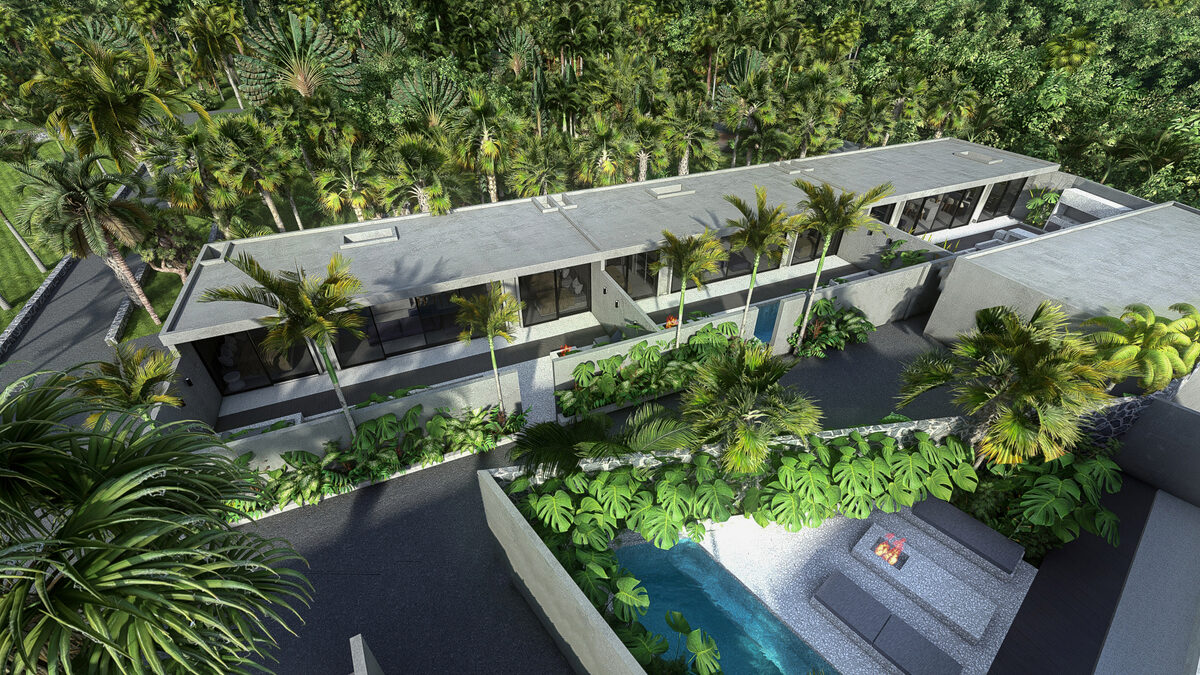 Willa z 2 sypialniami, 90.7m² w Wyspa Bali, Indonezja [ID: 0908-006]