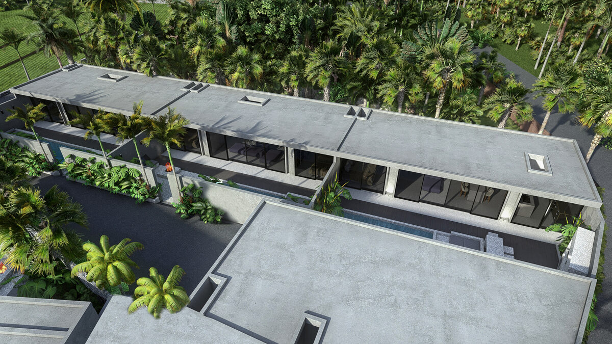 Willa z 2 sypialniami, 90.7m² w Wyspa Bali, Indonezja [ID: 0908-006]