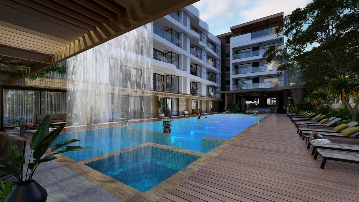 Apartment with 1 bedroom, 43m² in Bali Island, Indonesia [ID: 0914-001]