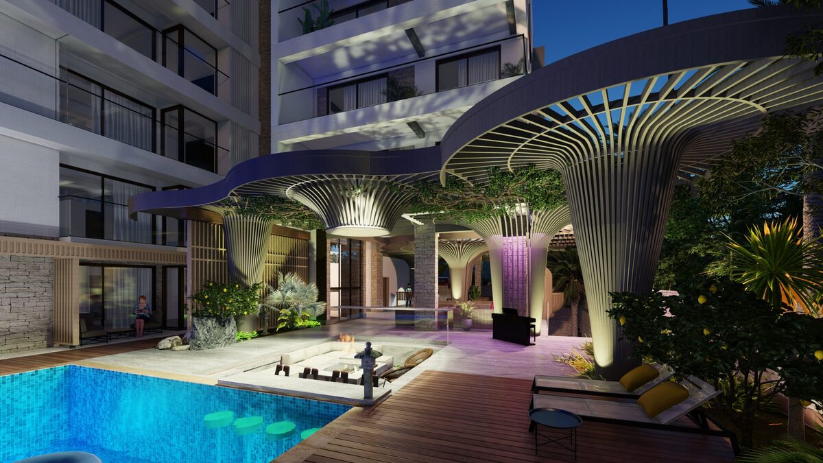 Apartment with 1 bedroom, 43m² in Bali Island, Indonesia [ID: 0914-001]