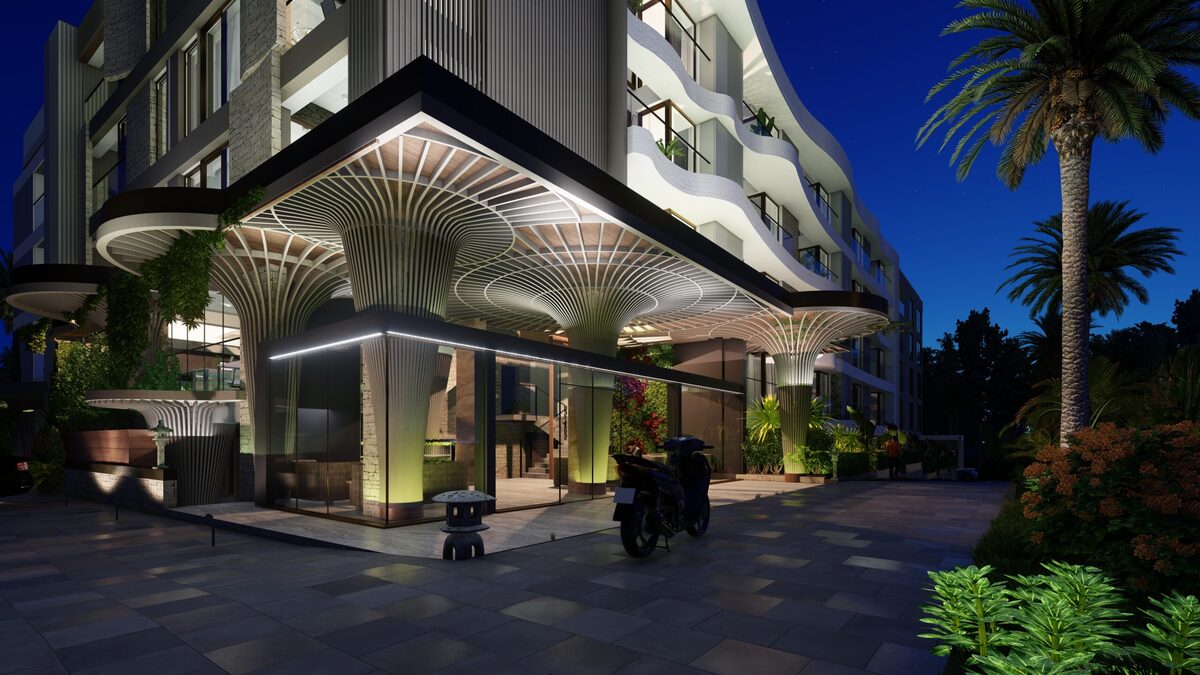 Apartment with 1 bedroom, 43m² in Bali Island, Indonesia [ID: 0914-001]