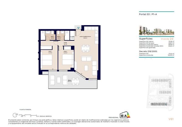 Квартира в Альмеримар, Испания, 101м² - изображение 13