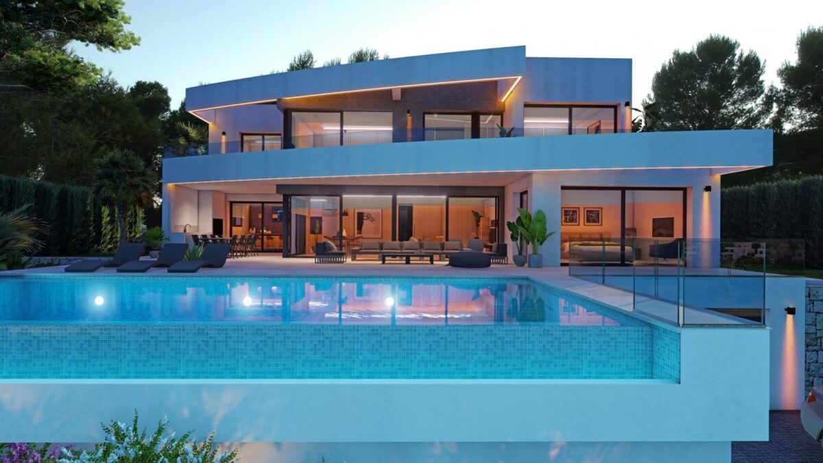 Willa z 5 sypialniami, 370m² w moraira_teulada, Hiszpania [ID: 0137s-SP0228]