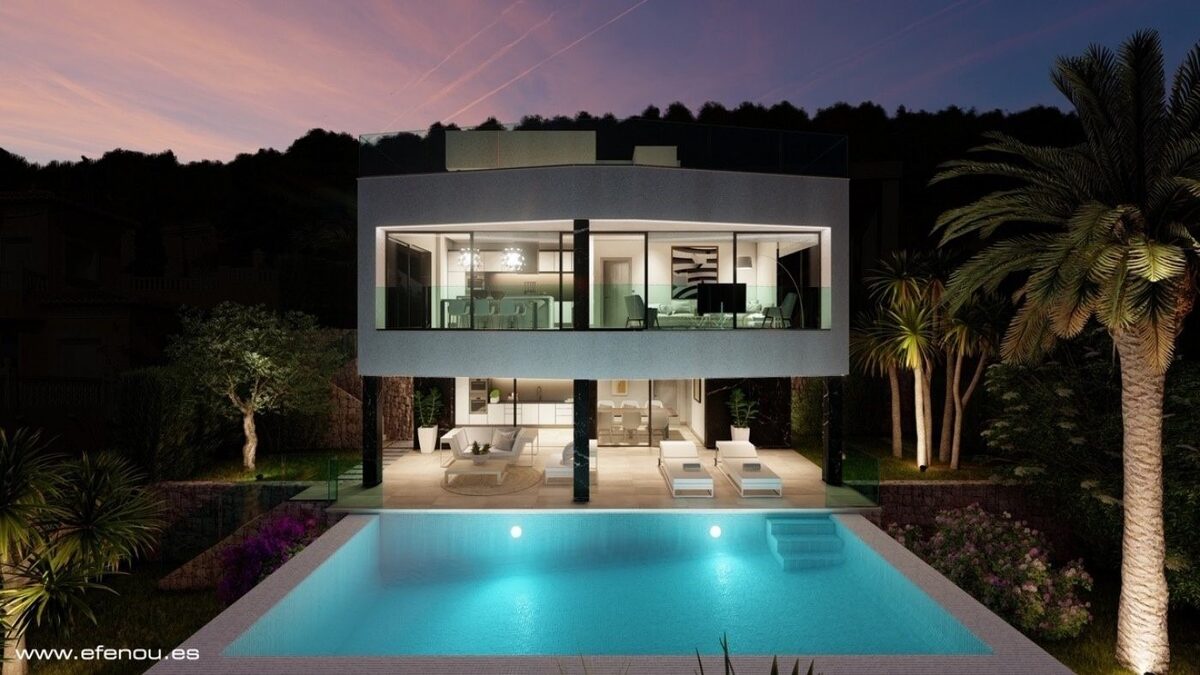Villa with 3 bedrooms, 273m² in Calpe, Spain [ID: 0137s-SP0191]