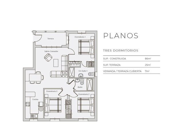 Квартира в Куэвас-дель-Альмансора, Испания, 86м² - изображение 18