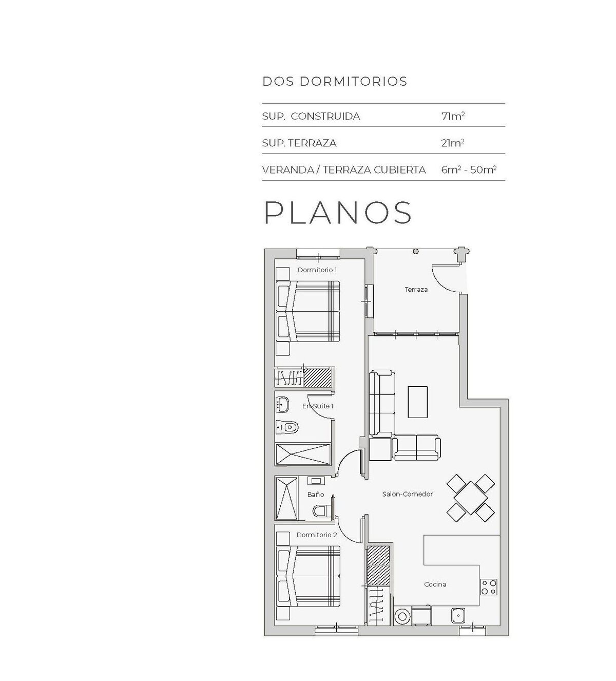 Apartment with 2 bedrooms, 72m² in Cuevas del Almanzora, Spain [ID: 0137s-SP0334]