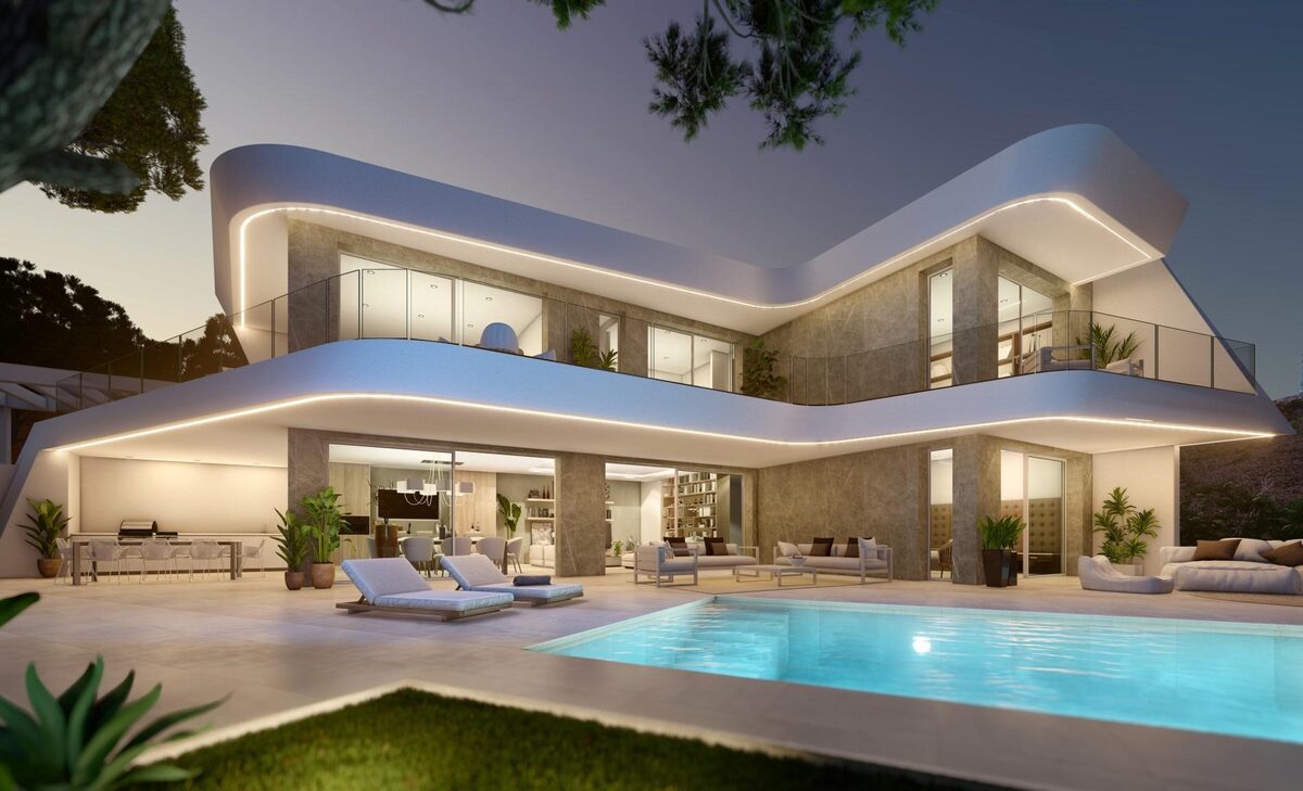 Villa with 4 bedrooms, 314m² in Moraira-Teulada, Spain [ID: 0137s-SP0345]