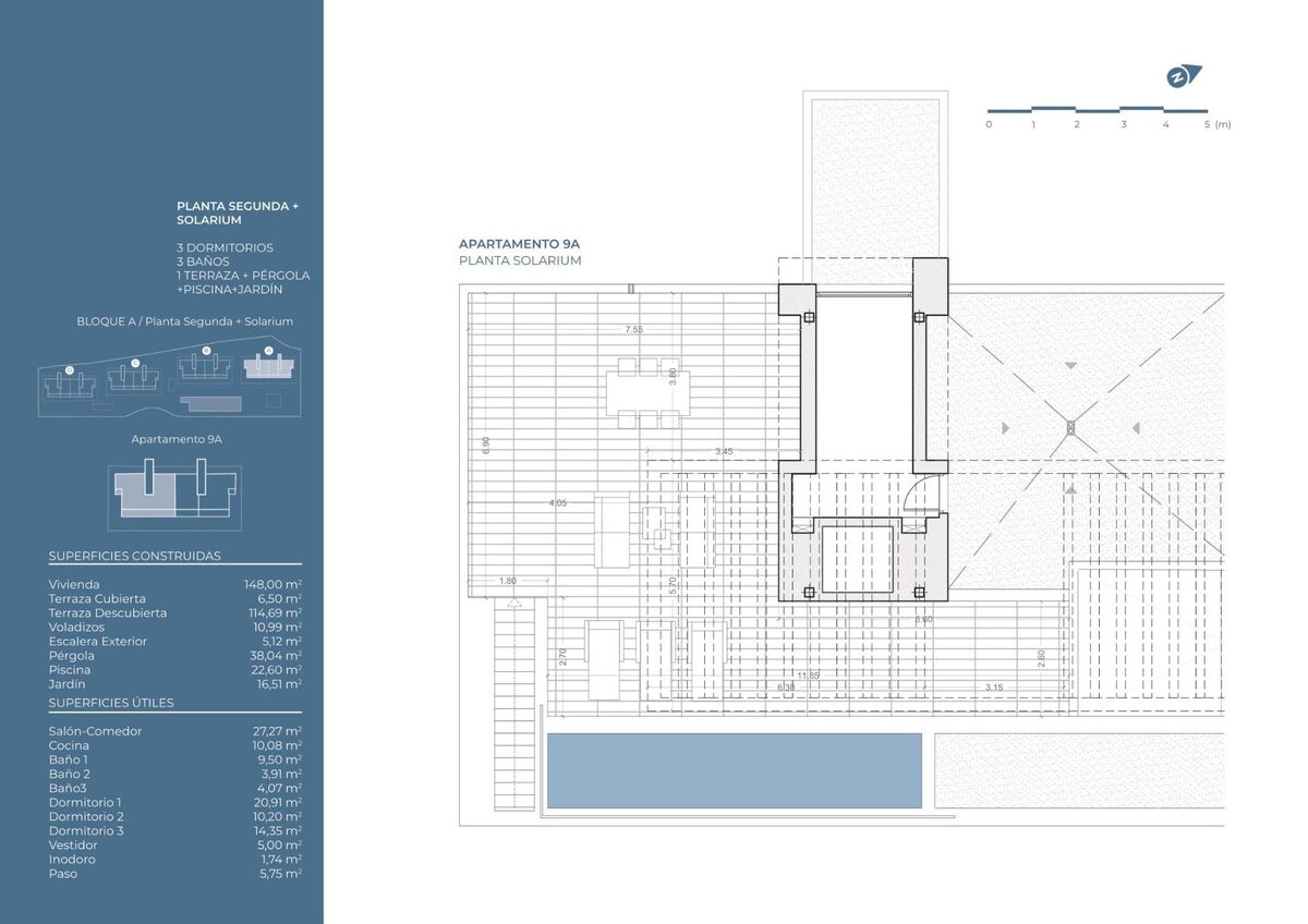 Пентхаус з 3 спальнями, 152м² в Ла Нусія, Іспанія [ID: 0137s-SP0646]