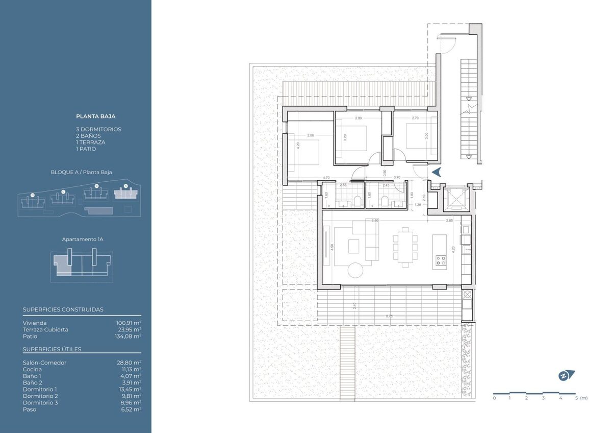 Квартира с 3 спальнями, 106м² в Ла Нусия, Испания [ID: 0137s-SP0643]