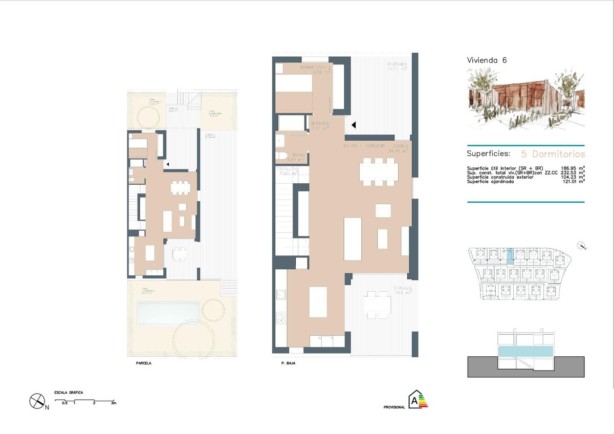 Villa with 5 bedrooms, 232m² in Godella, Spain [ID: 0137s-SP0616]