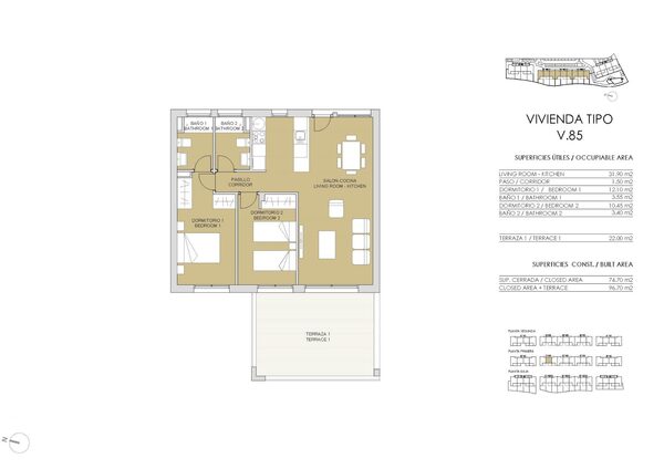 Квартира в Пилар-де-ла-Орадада, Испания, 74м² - изображение 21