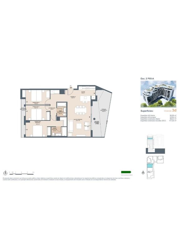 Пентхаус в Аліканте, Іспанія, 125м² - зображення 11