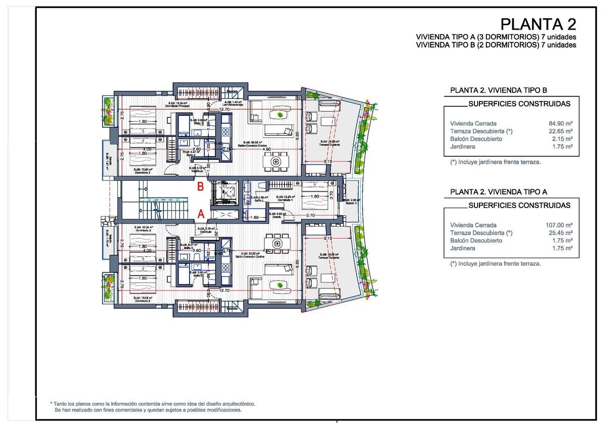 Пентхаус з 2 спальнями, 92м² в Ла Манга Клуб, Іспанія [ID: 0137s-SP0301]