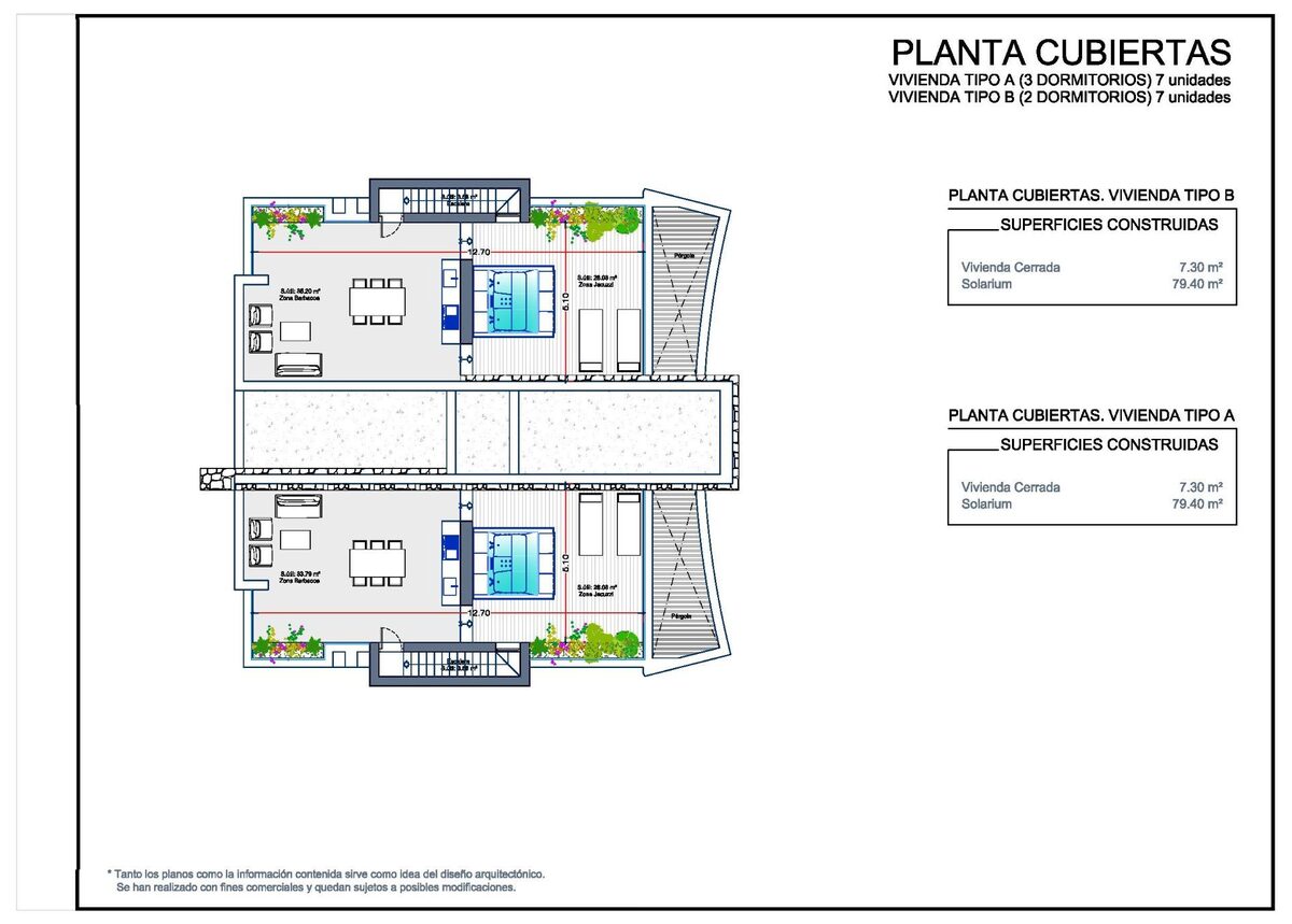Пентхаус з 2 спальнями, 92м² в Ла Манга Клуб, Іспанія [ID: 0137s-SP0301]