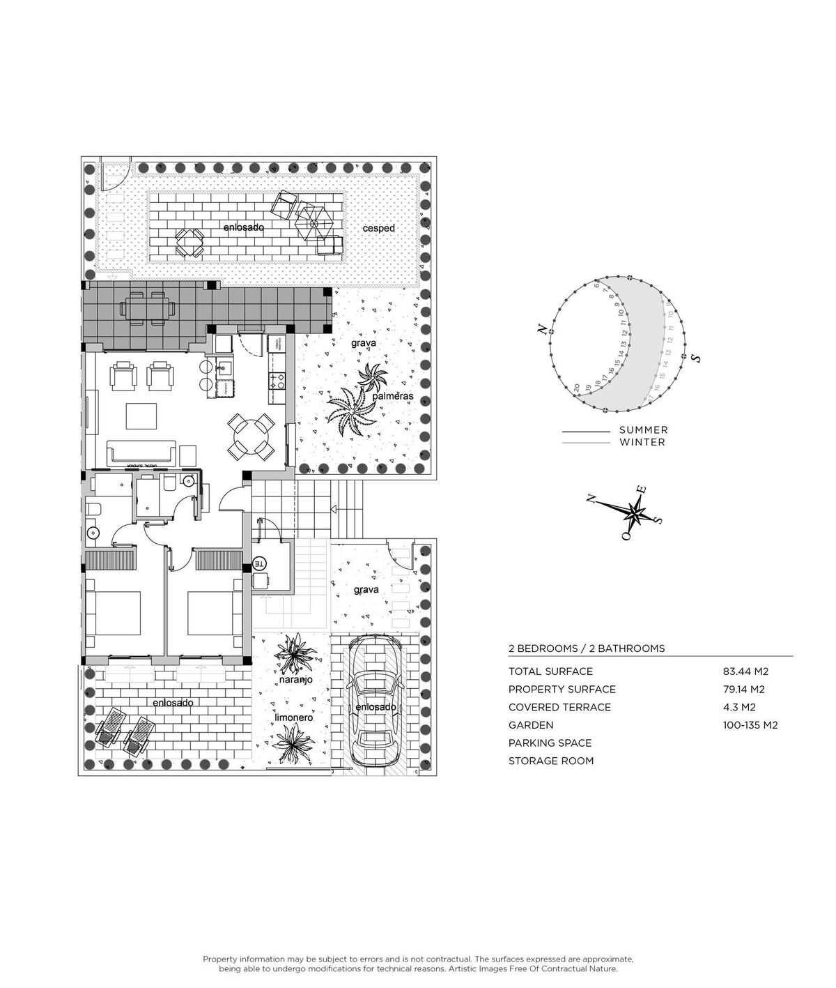 Бунгало з 2 спальнями, 83м² в Рохалес, Іспанія [ID: 0137s-SP0348]
