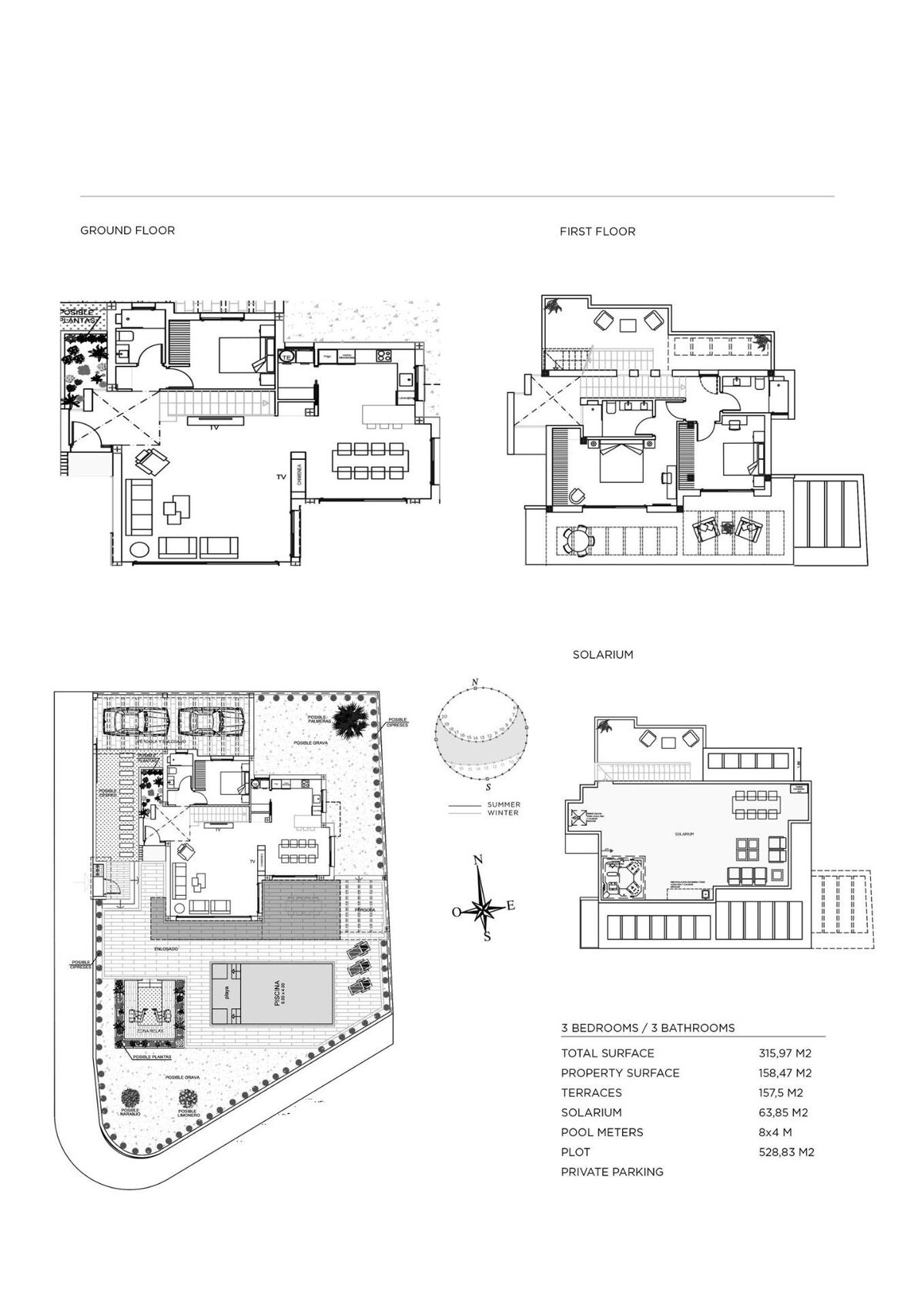 Вилла с 3 спальнями, 158м² в Рохалес, Испания [ID: 0137s-SP0356]