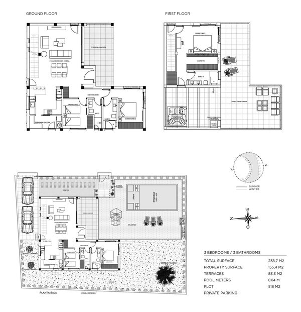 Вилла в Сьюдад Кесада, Испания, 155м² - изображение 41